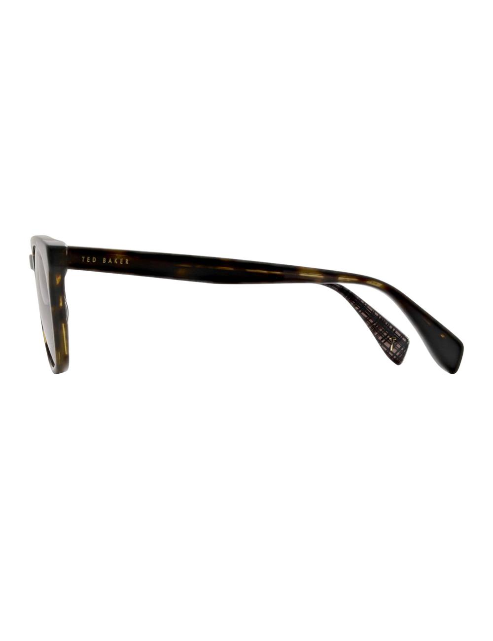 Men Ted Baker SORLEY - Classic Rounded Eye Sunglasses Tort | YKFC07538