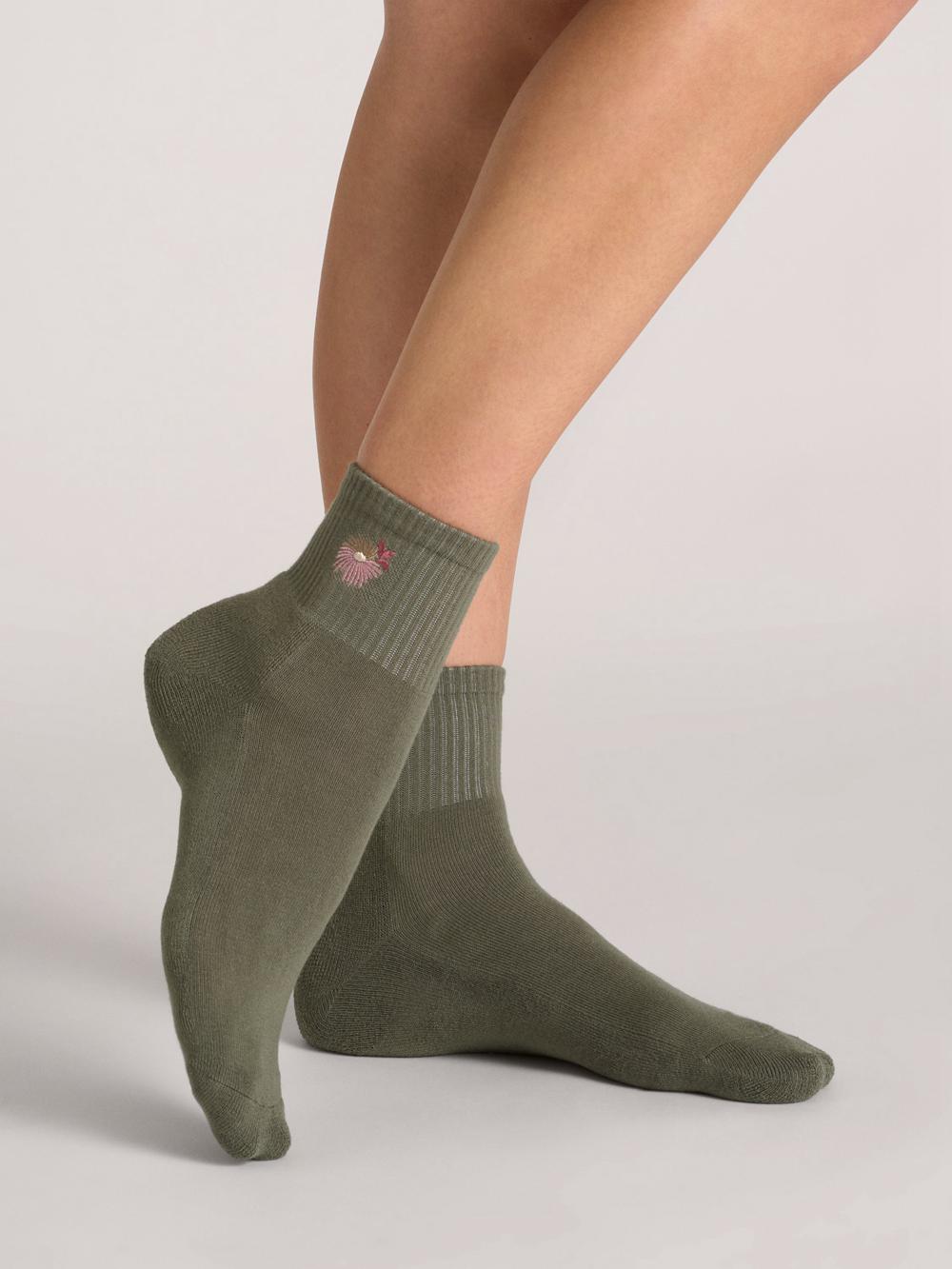 Women Ted Baker 3 Pack Cushioned Sole High Ankle Crew Socks Pink | GODN49723