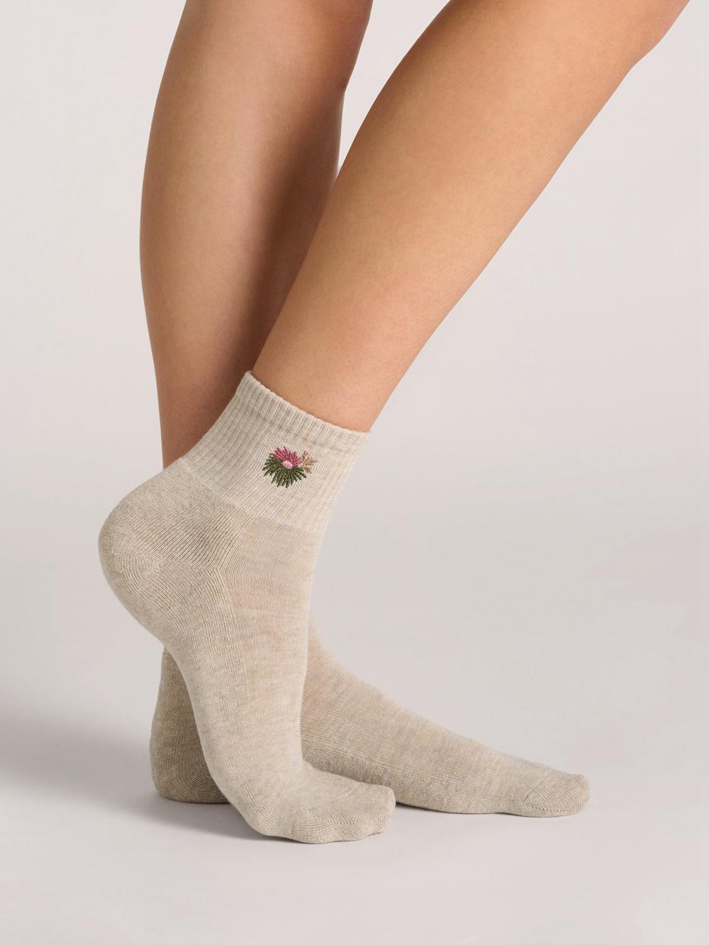 Women Ted Baker 3 Pack Cushioned Sole High Ankle Crew Socks Pink | GODN49723