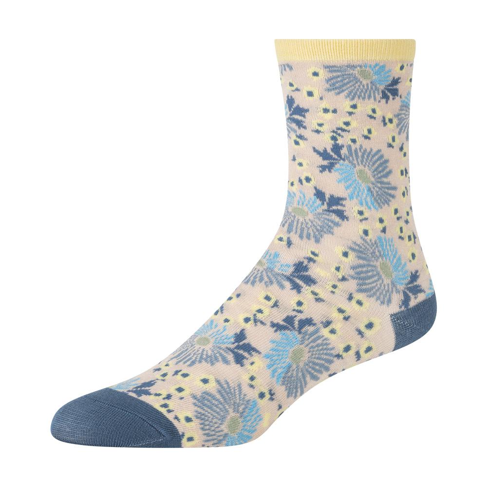 Women Ted Baker 3 Pack Mixed Floral Rayon Crew Socks Blue | LOIN63098