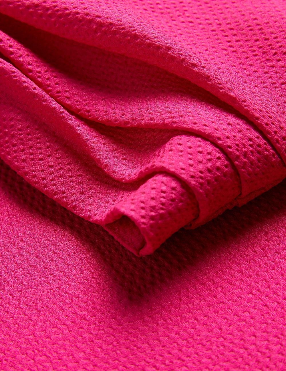 Women Ted Baker ANINI - Textured High Neck Sleeveless Top Blouses Fuchsia | TJHW01264
