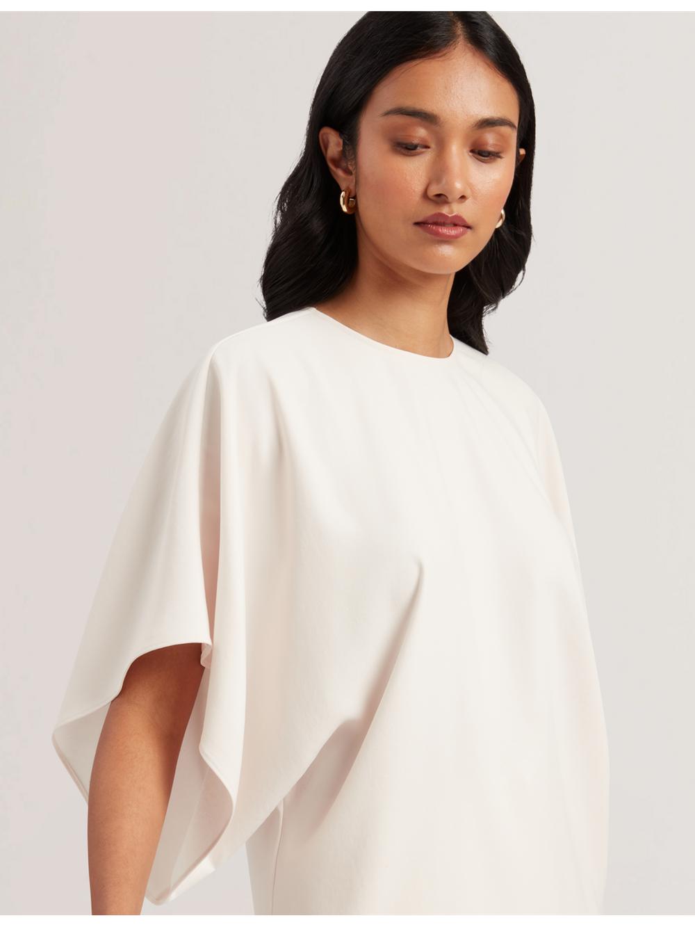 Women Ted Baker CHERIKA Blouses Ivory | FDLV87104