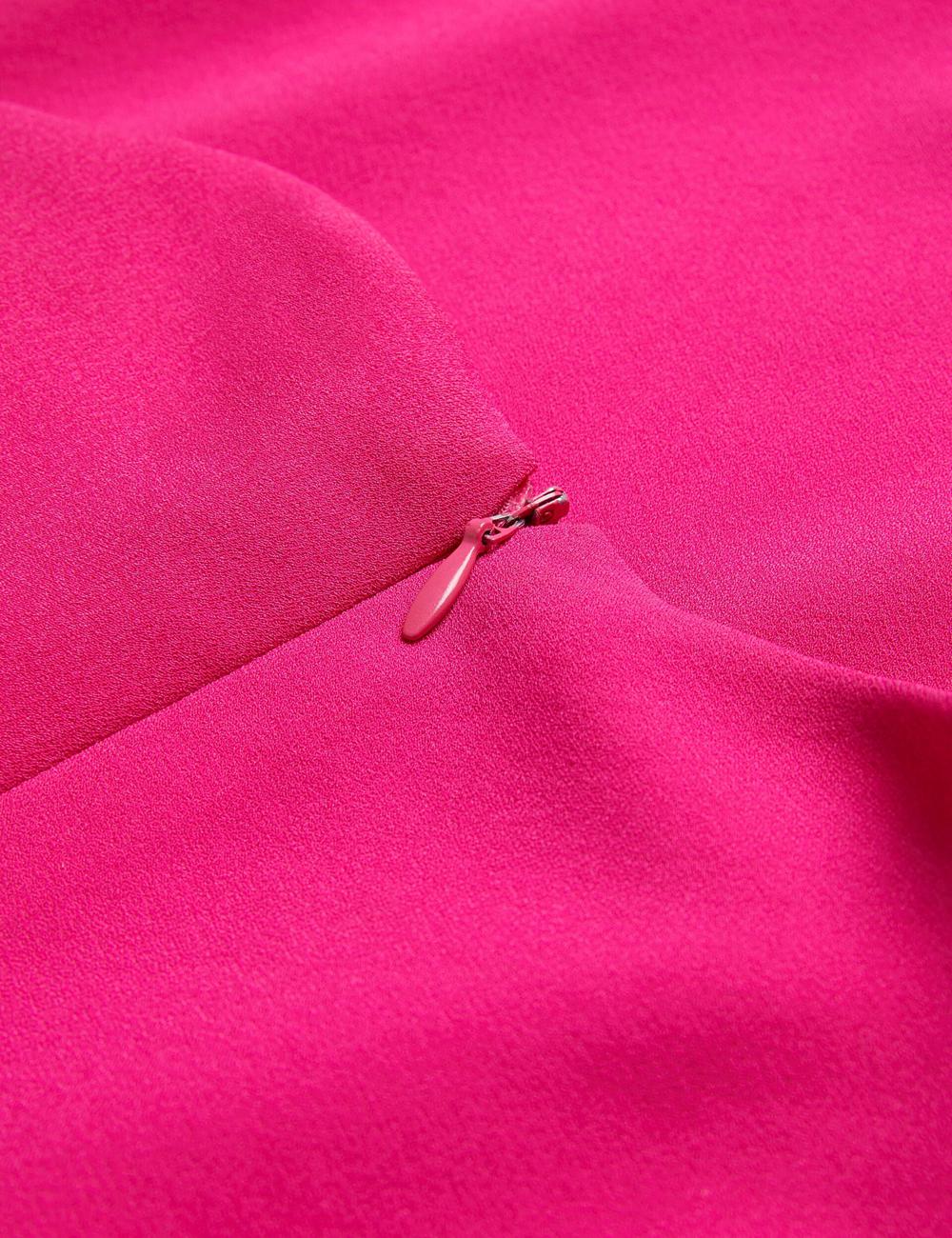 Women Ted Baker EREAS - Drape Neckline Cap Sleeve Maxi Dresses Pink | LOZG62514