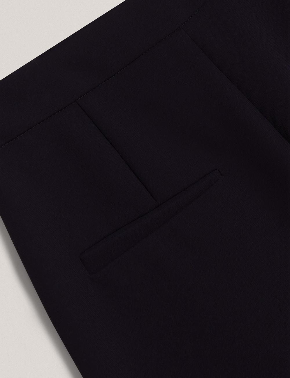 Women Ted Baker MANABTL - High Waist Tapered Leg Tailored Trousers Navy | HAOK04856