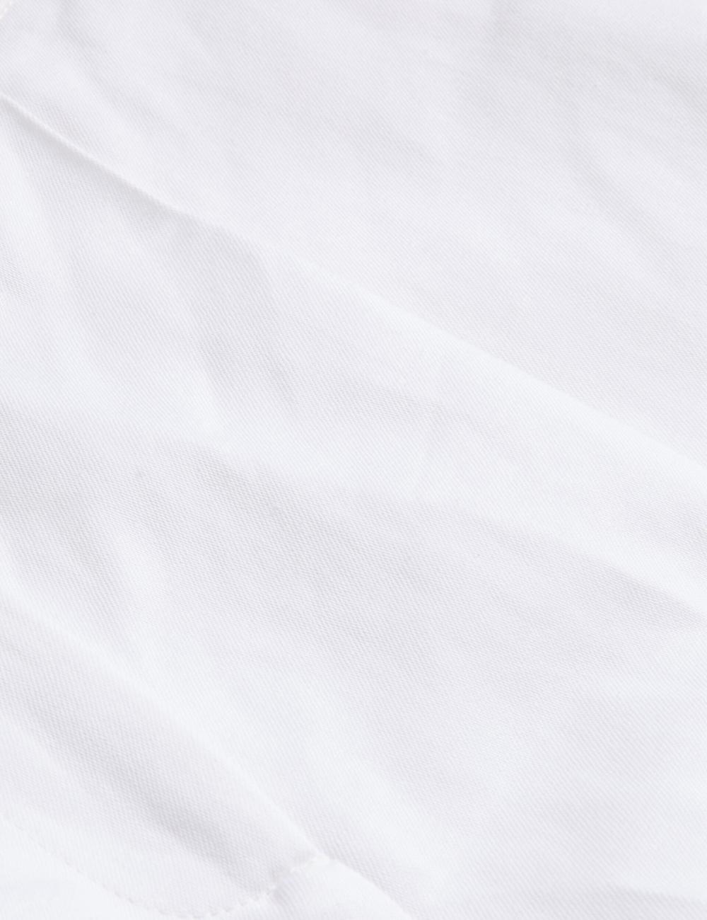 Women Ted Baker MUSUBT - Linen Cotton High Waisted Tailored Trousers White | DATL61037