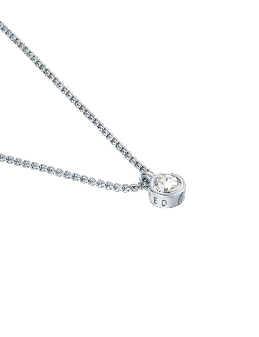 Women Ted Baker SININAA - Mini Crystal Pendant Necklaces Silver | ZQVO17596