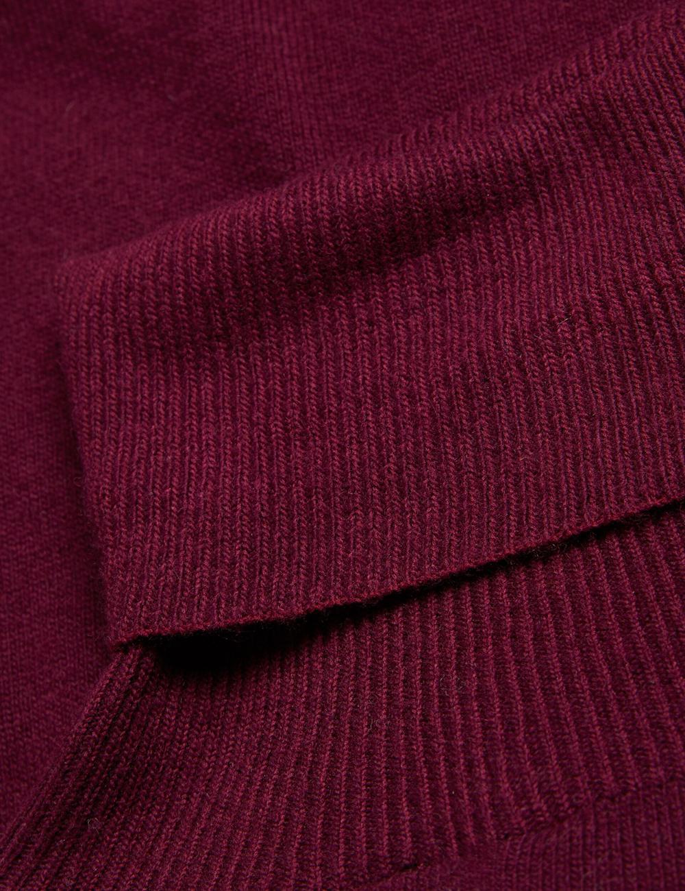 Women Ted Baker TAMSENN - Roll Neck Wool Cashmere Jumpers Red | YLPC85043