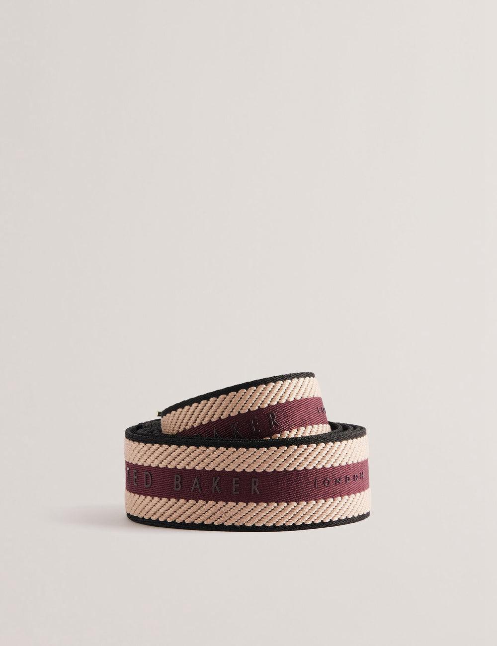Women Ted Baker WEBBII - Branded Webbing Detachable Bag Straps Purple | JCZM43569